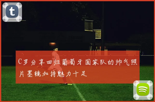 C罗分享回归葡萄牙国家队的帅气照片墨镜加持魅力十足